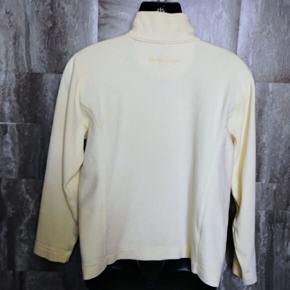 Men's Tommy Bahama Long Sleeve 1/4 Zip Pullover Cardigan Large - Picture 3 of 10